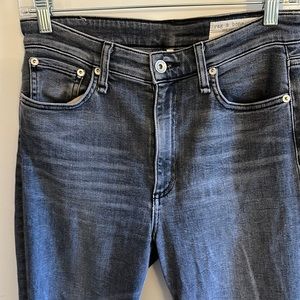 Rag & bone Nina High-Rise Ankle Skinny Size 28